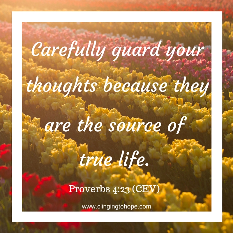 Carefully guard your