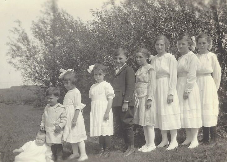 My Grandpa is second from the left. The 3 younger girls were killed in the accident